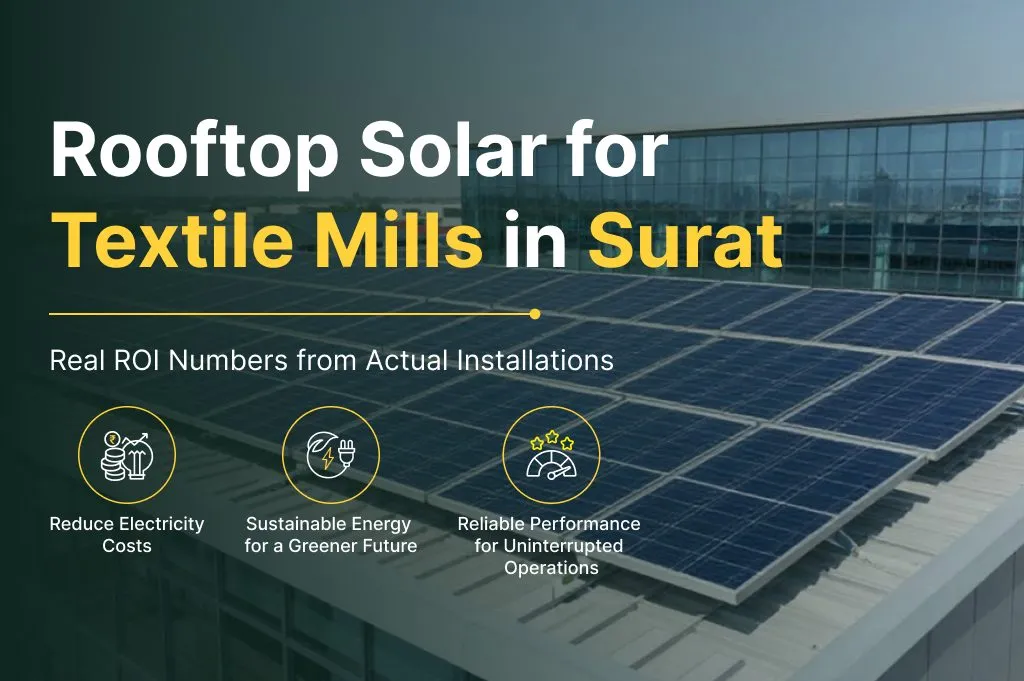 Rooftop Solar for Textile Mills in Surat